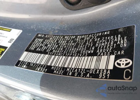 2023 Toyota Corolla Se from USA, damaged, VIN 5YFS4MCE1PP162473